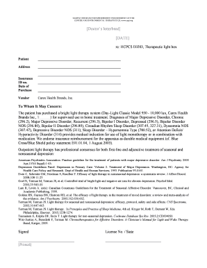 Insurance Reimbursement Endorsement Letter