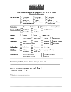 Fillable Online vcu-cmh Please check all of the following that apply to ...