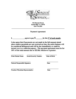 Payment Agreement