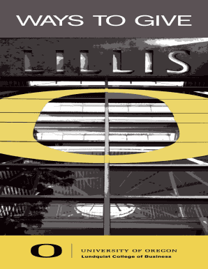 Lundquist College of Business Donation Form