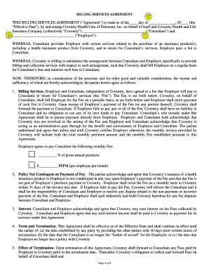 Billing Services Agreement