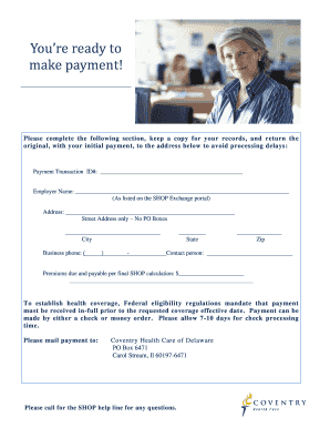 SHOP Payment Form
