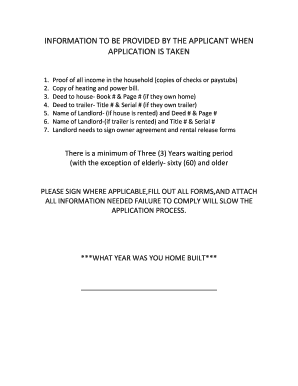 FACS Pro Client Intake Form
