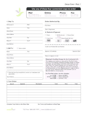 Order Form