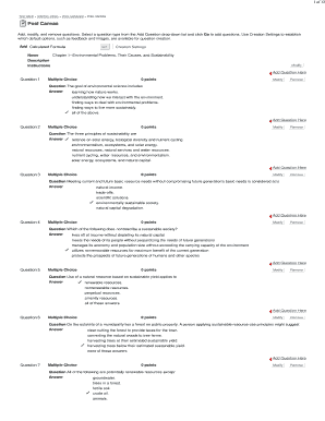 Polst dnr form - Chapter 1Environmental Problems, Their Causes, and Sustainability - testbankfor