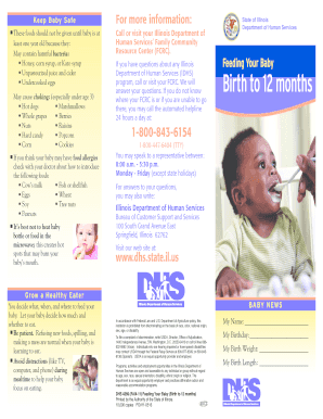 Illinois Feeding Your Baby Guide
