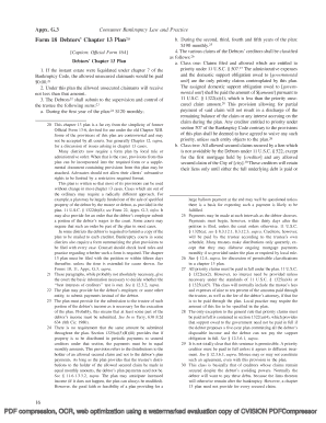 Debtors Chapter 13 Plan