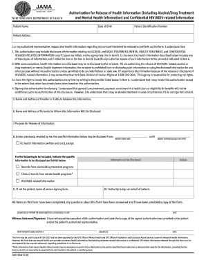 Authorization for Release of Health Information