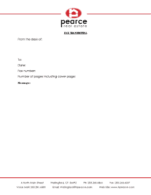 Fax Transmittal Form