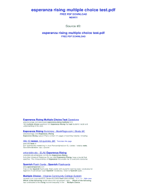 Esperanza rising final test pdf