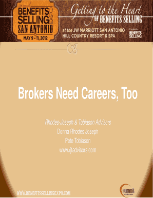 Brokers Career Development Form