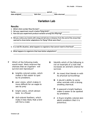 Variation Lab