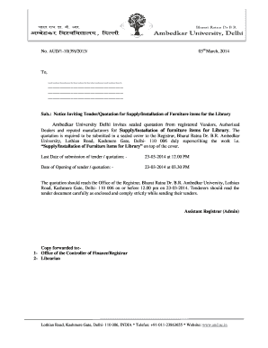 quotation sample doc