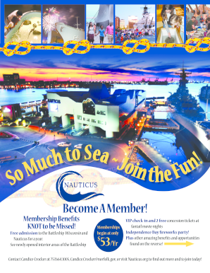 Nauticus Membership Application Form