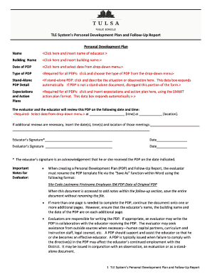 Development plan sample for teachers - TLE Systems Personal Development Plan and Follow-Up Report