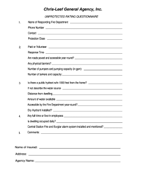 financial needs analysis questionnaire