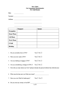 Form preview