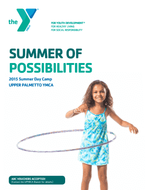 2015 Summer Day Camp Registration Form