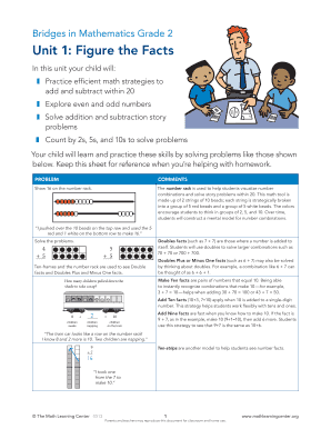 Bridges in Mathematics Grade 2 Homework