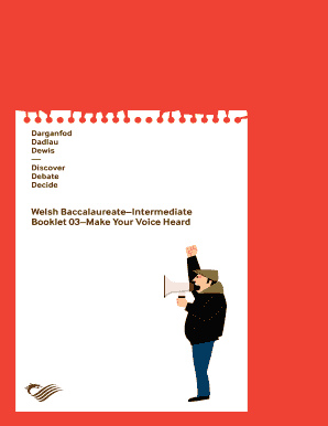 Welsh Baccalaureate Intermediate Booklet