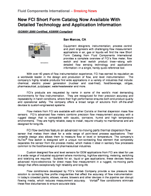 Sbi bank rtgs form - New FCI Short Form Catalog Now Available With Detailed - fluidcomponents