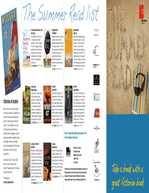 Summer Read Voting Form