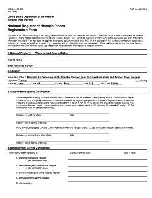 National Register of Historic Places Registration Form