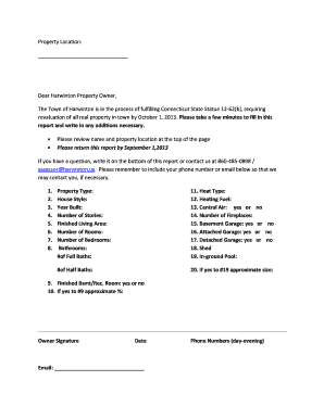 Harwinton Property Revaluation Report