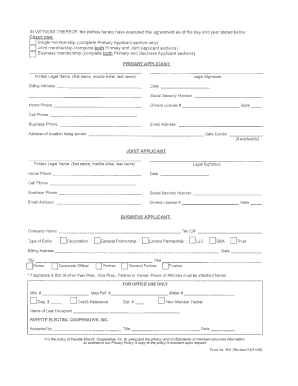 Credit Report Authorization Form