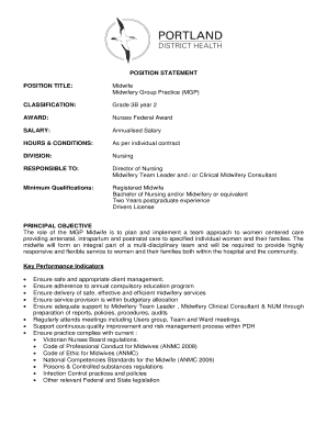 Midwife Position Statement