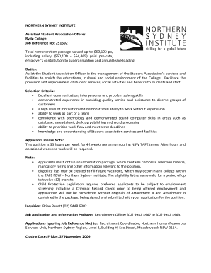 Total remuneration package valued up to $60,102 pa,