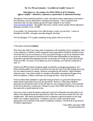 IRS Form 990 Return of Organization