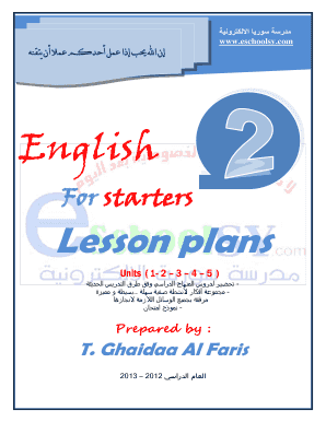 Lesson Plan Template