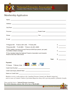 Membership Application