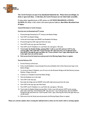 Rivers of Steel Heritage Corporation Waiver of Liability