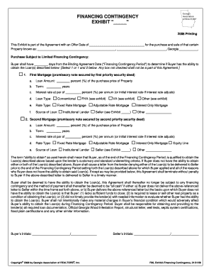 Financing Contingency Agreement
