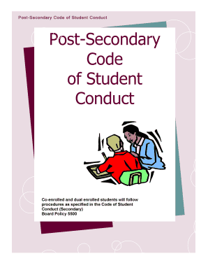 Miami-Dade Post-Secondary Student Conduct Code