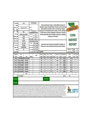Monsanto Cooperator CCFS Plot Data Release Form