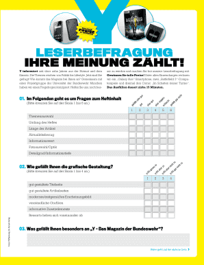 Leserbefragung