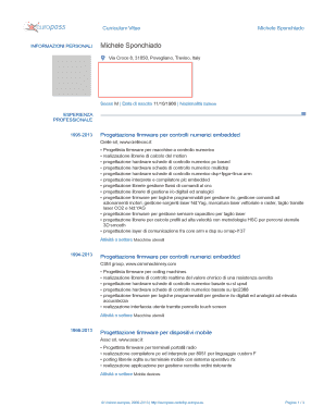 Curriculum Vitae