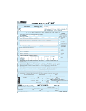 LIC Mutual Fund Common Application Form