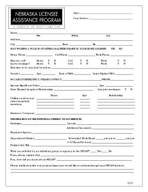 NE LAP Client Intake Form