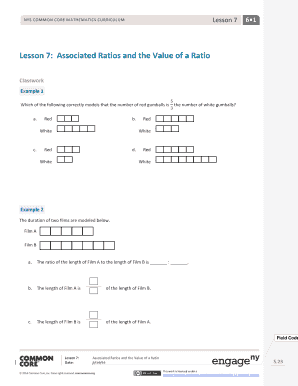 NYS Common Core Mathematics Lesson 7