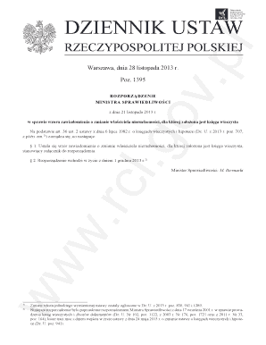 Polish Property Ownership Change Notification