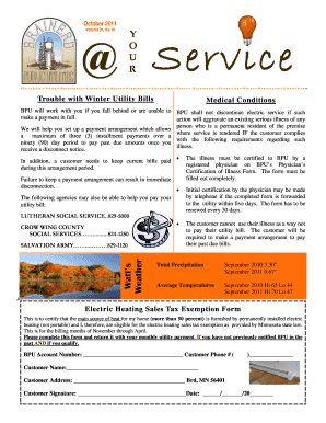 Electric Heating Sales Tax Exemption Form
