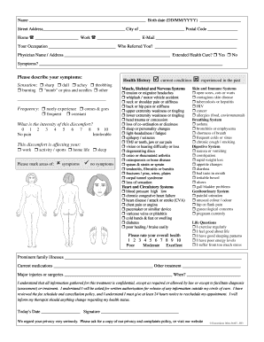 Patient Intake Form