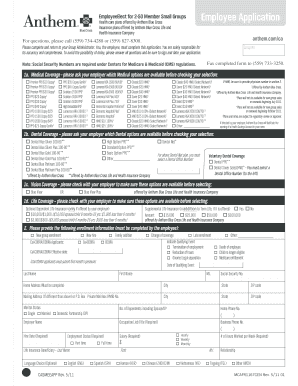Employee Health Insurance Application