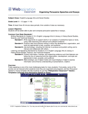 Buy persuasive speech on line