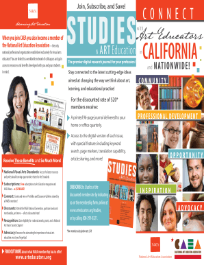 California Art Education Association Membership Form