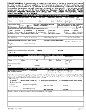 Total and Permanent Disability Waiver of Premium Form